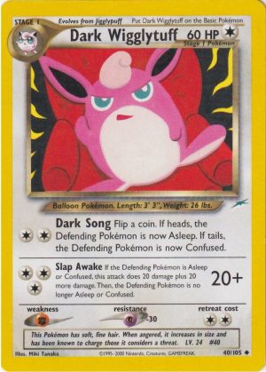 Dark Wigglytuff - 40/105