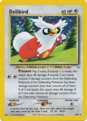 Delibird - 5/64 (Holo)