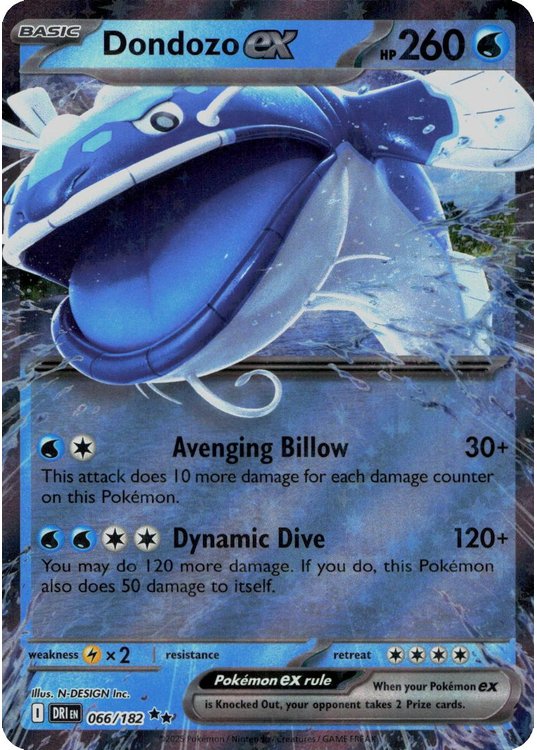 Dondozo ex - 066/182