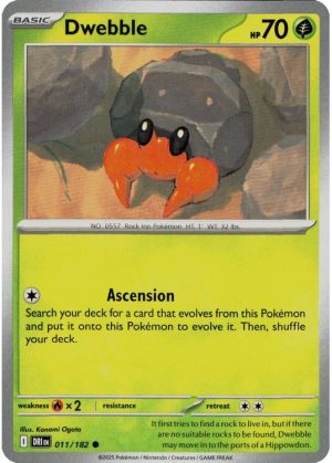 Dwebble - 011/182