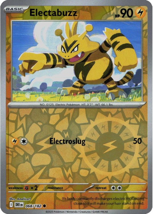 Electabuzz - 068/182 - Reverse