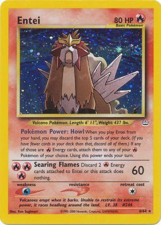Entei - 6/64 (Holo)