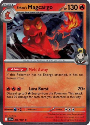 Ethan's Magcargo - 036/182 (Holo)
