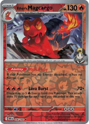 Ethan's Magcargo - 036/182 - Reverse