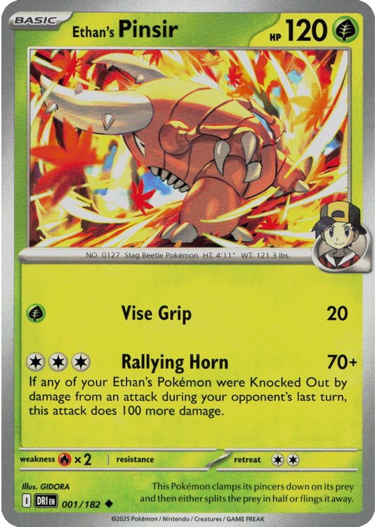 Ethan's Pinsir - 001/182