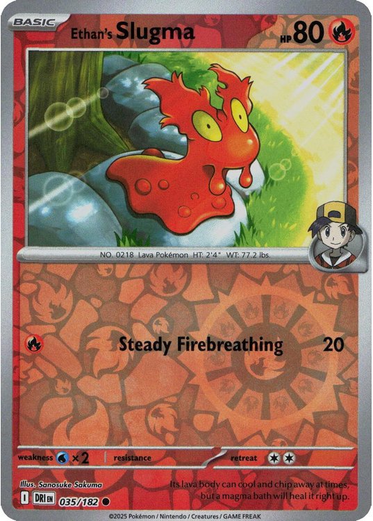 Ethan's Slugma - 035/182 - Reverse