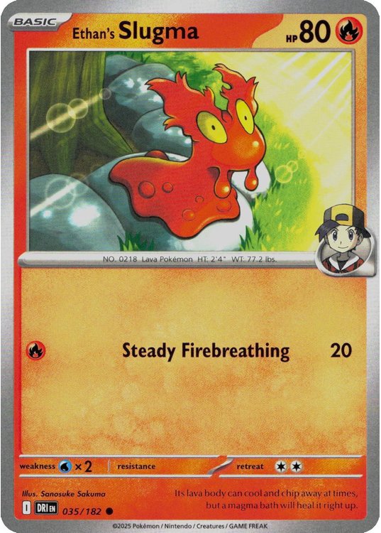 Ethan's Slugma - 035/182