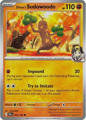 Ethan's Sudowoodo - 093/182