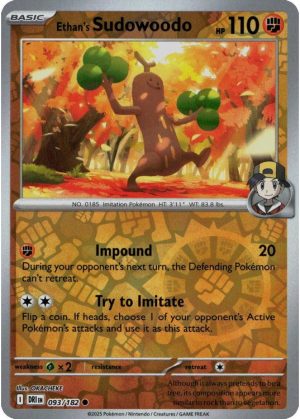 Ethan's Sudowoodo - 093/182 - Reverse