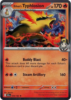 Ethan's Typhlosion - 034/182 (Holo)