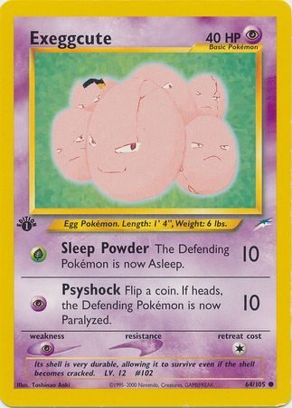 Exeggcute - 64/105 - 1st Edition