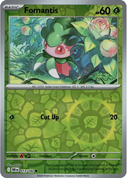 Fomantis - 013/182 - Reverse