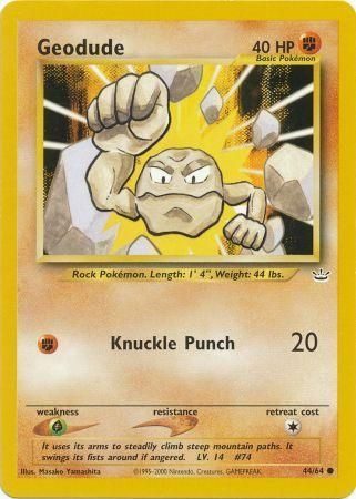 Geodude - 44/64