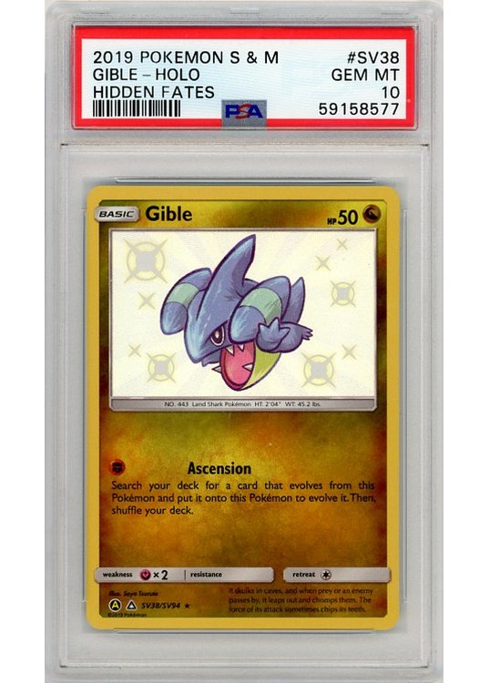 Gible SV38/SV94 PSA 10