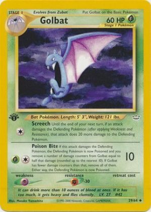 Golbat - 29/64 - 1st Edition