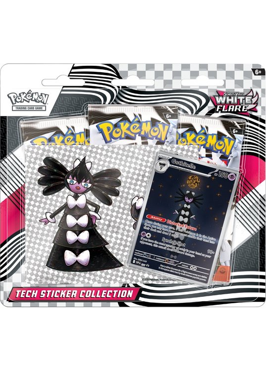 Gothitelle tech sticker collection (3 stk.) - SV10.5 White Flare