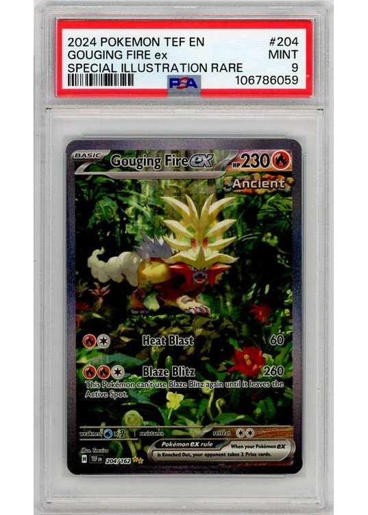 Gouging Fire ex 204/162 PSA 9