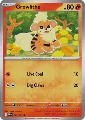 Growlithe - 027/182