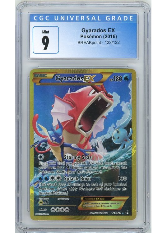 Gyarados EX 123/122 CGC 9