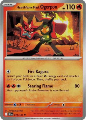 Hearthflame Mask Ogerpon - 044/182
