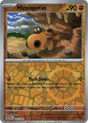 Hippopotas - 105/182 - Reverse