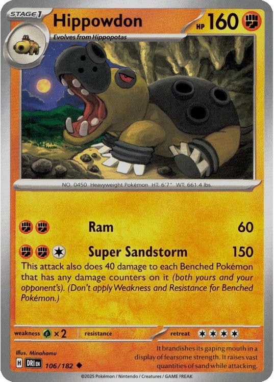 Hippowdon - 106/182
