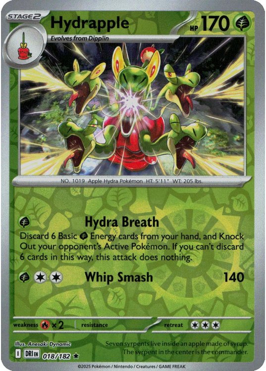 Hydrapple - 018/182 - Reverse