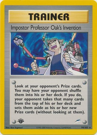 Impostor Professor Oak's Invention - 94/105 - 1st Edition