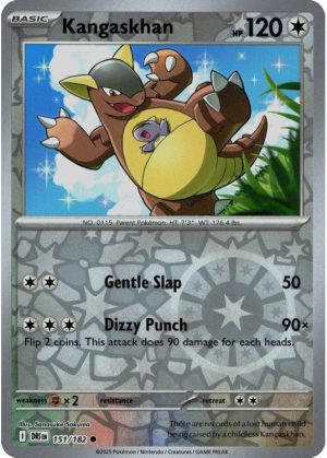 Kangaskhan - 151/182 - Reverse