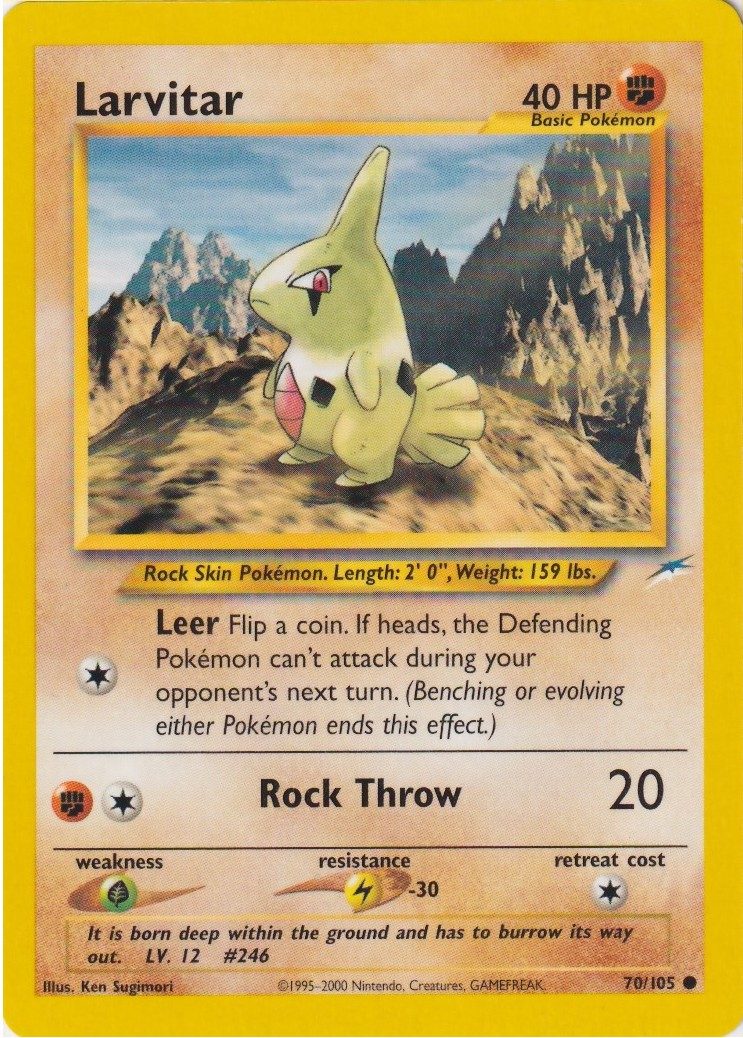 Larvitar - 70/105