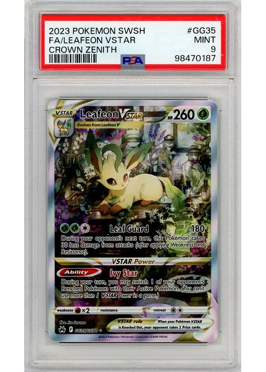 Leafeon VSTAR GG35/GG70 PSA 9