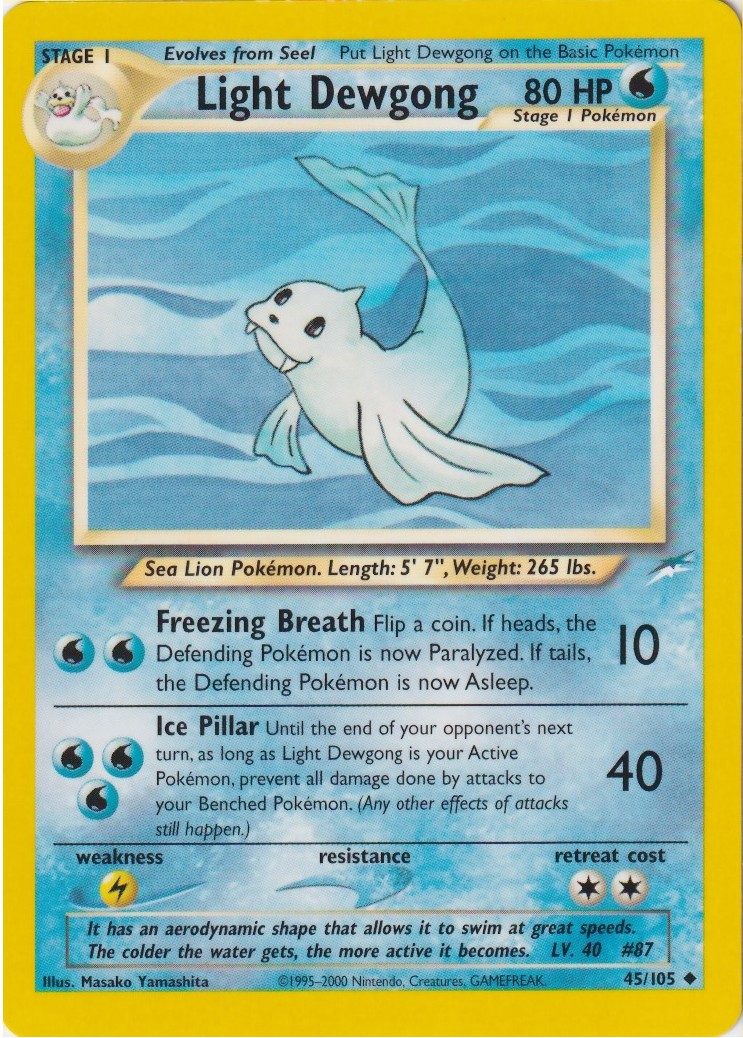 Light Dewgong - 45/105