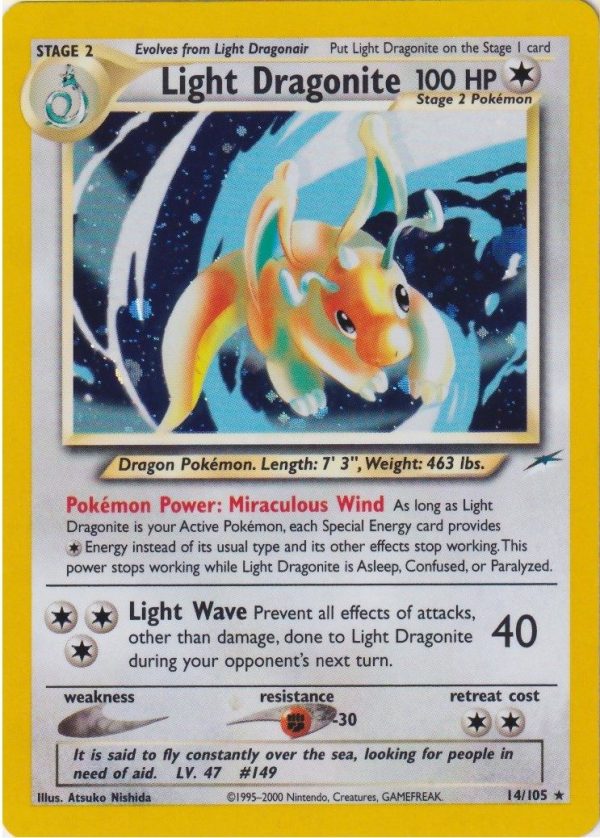 Light Dragonite - 14/105 (Holo)