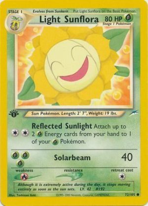 Light Sunflora - 72/105 - 1st Edition
