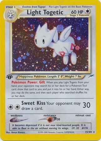 Light Togetic - 15/105 - 1st Edition (Holo)