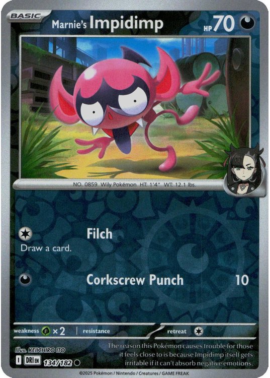 Marnie's Impidimp - 134/182 - Reverse