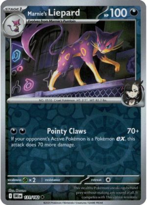 Marnie's Liepard - 131/182 - Reverse