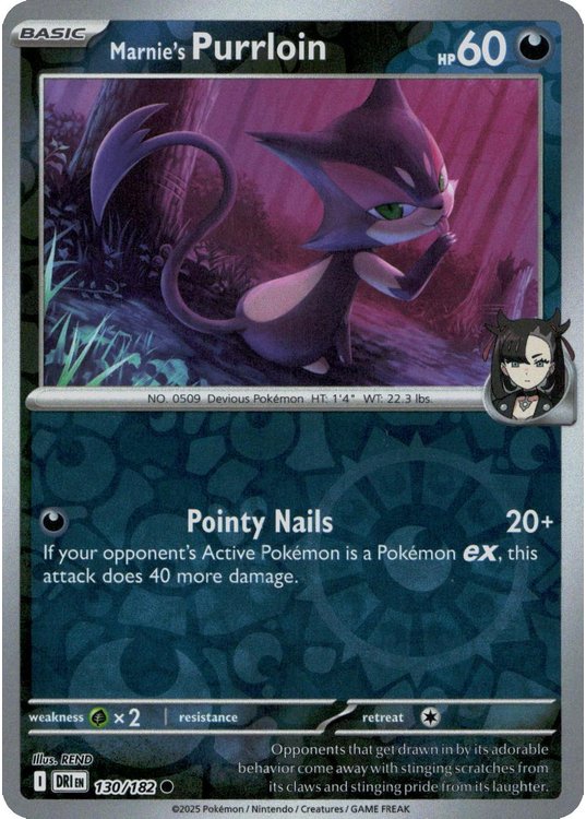 Marnie's Purrloin - 130/182 - Reverse