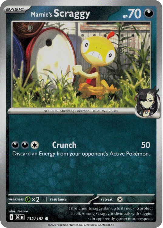 Marnie's Scraggy - 132/182