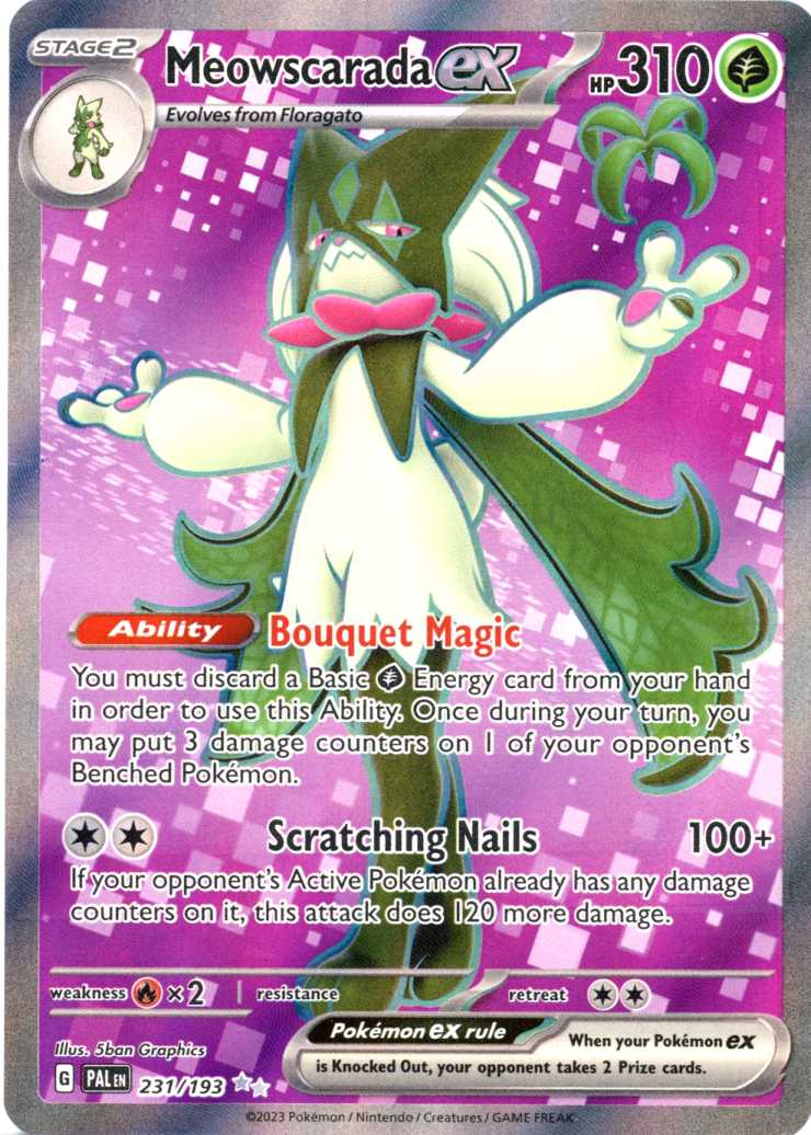 Meowscarada ex - 231/193