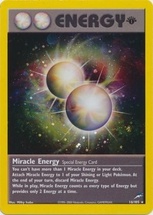 Miracle Energy - 16/105 - 1st Edition (Holo)