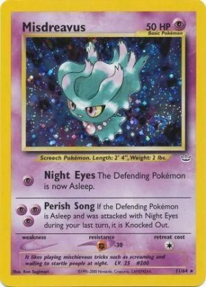 Misdreavus - 11/64 (Holo)