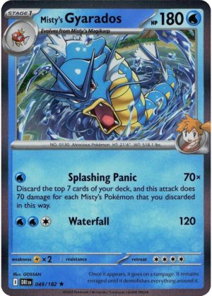 Misty's Gyarados - 049/182 (Holo)