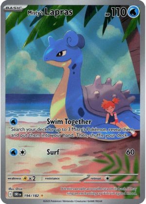 Misty's Lapras - 194/182
