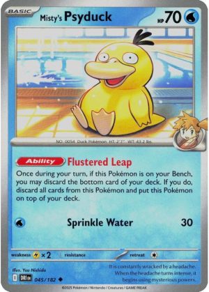 Misty's Psyduck - 045/182