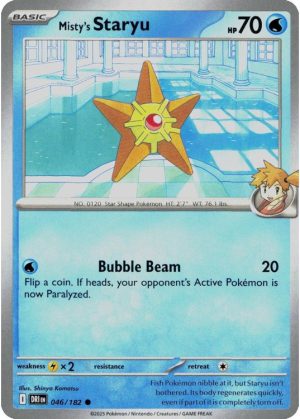 Misty's Staryu - 046/182