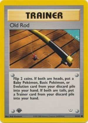 Old Rod - 64/64 - 1st Edition