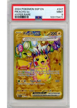 Pikacu ex 247/191 PSA 9