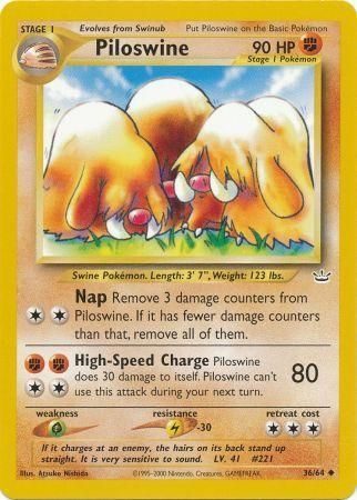 Piloswine - 36/64