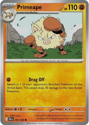 Primeape - 091/182